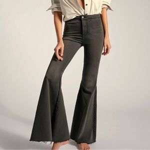 Free People Just Float On Gray Jeans Size 26